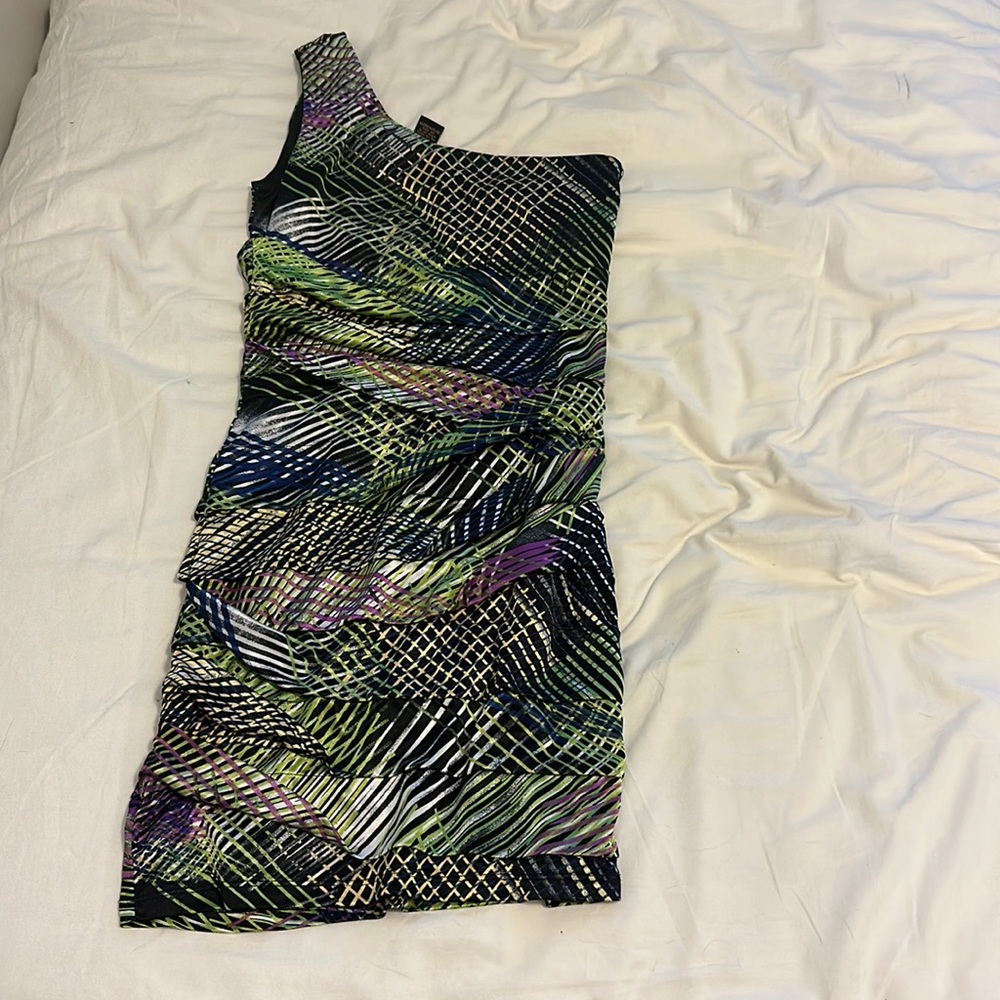 1 strap dress
